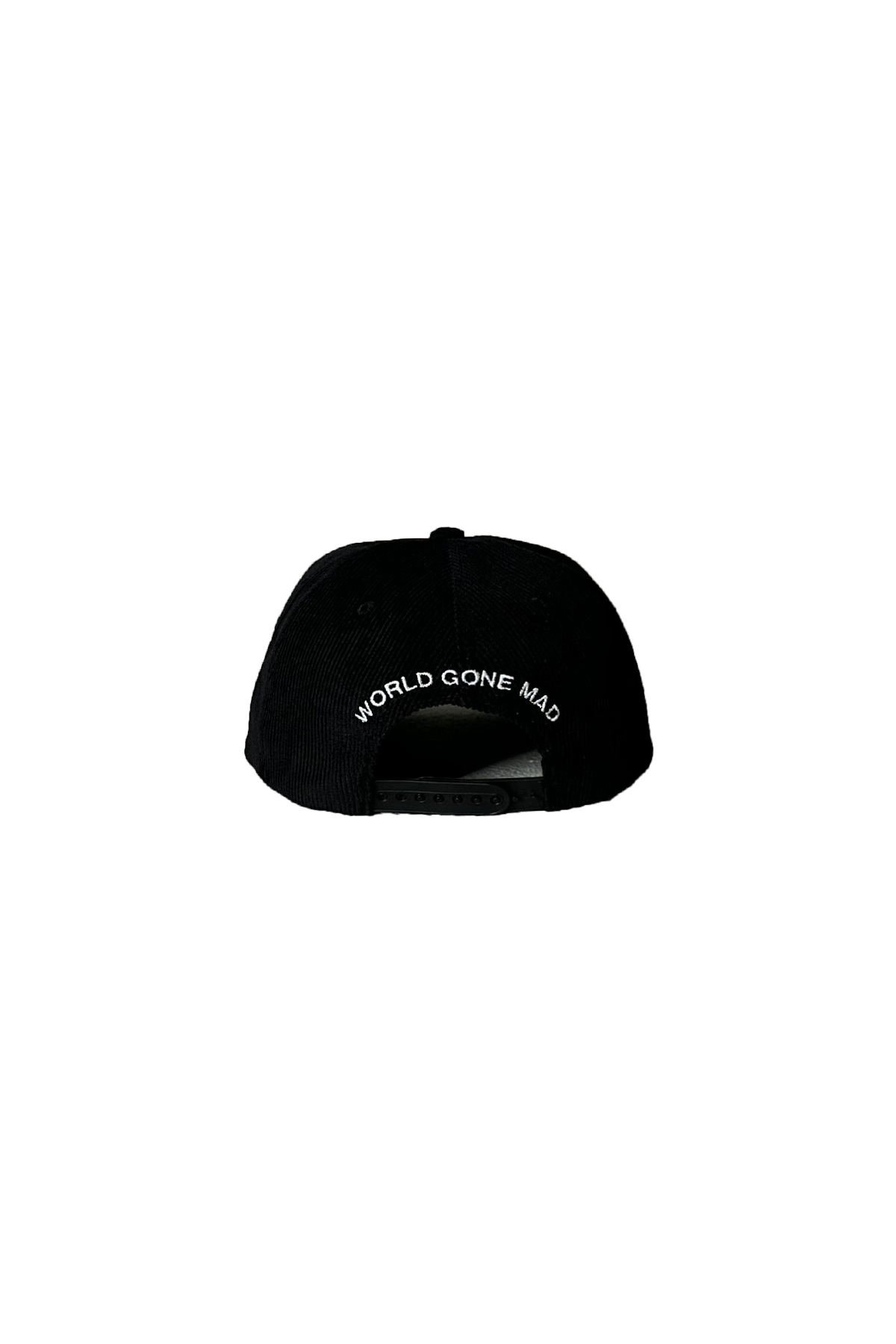 Corduroy "D" Hat - Black