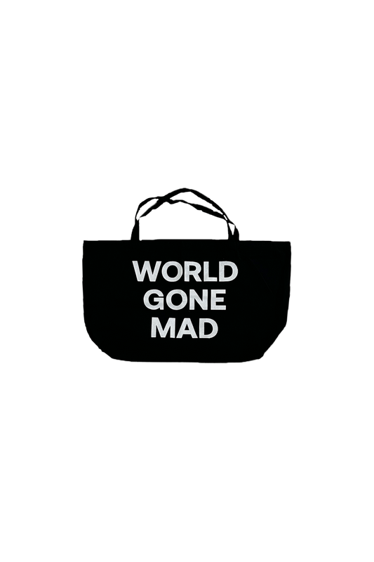 WORLD GONE MAD tote set