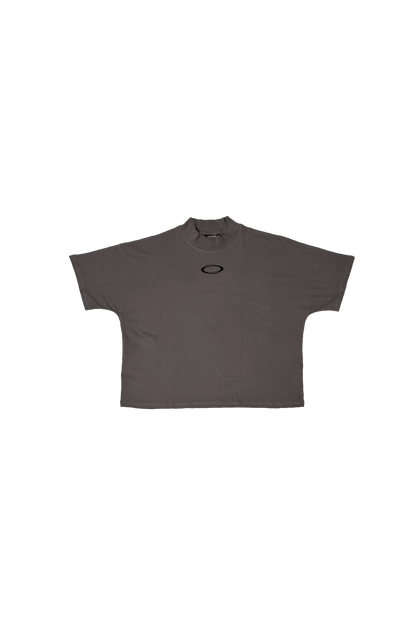 Loose Mock Neck Tee