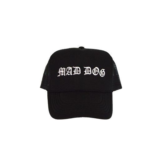 MAD DOG signature trucker hat - Black